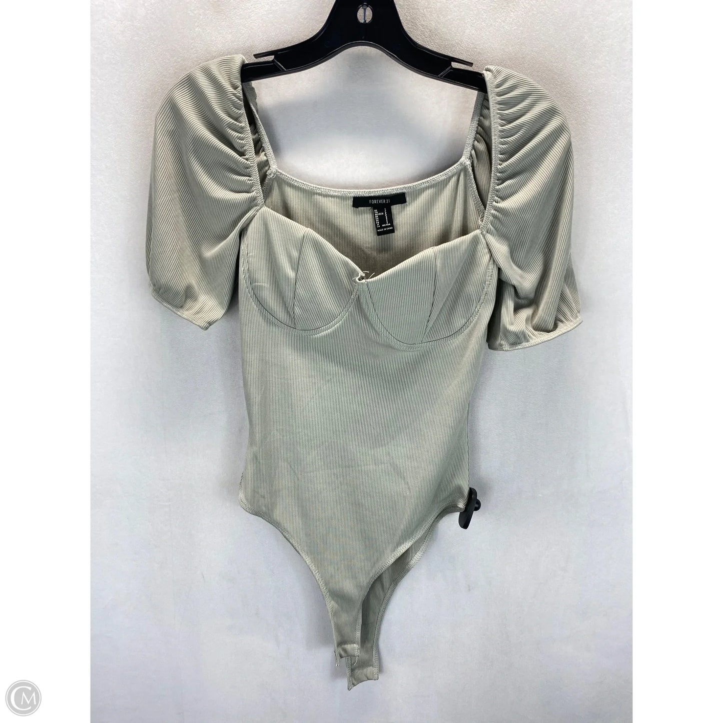 Bodysuit By Forever 21 In Grey, Size: S