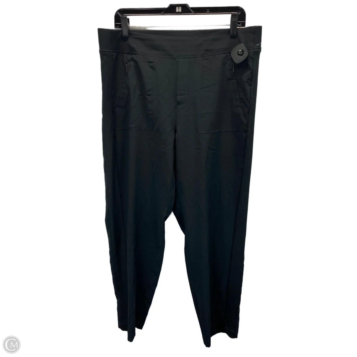 Athletic Pants By Soft Surroundings In Black, Size: L