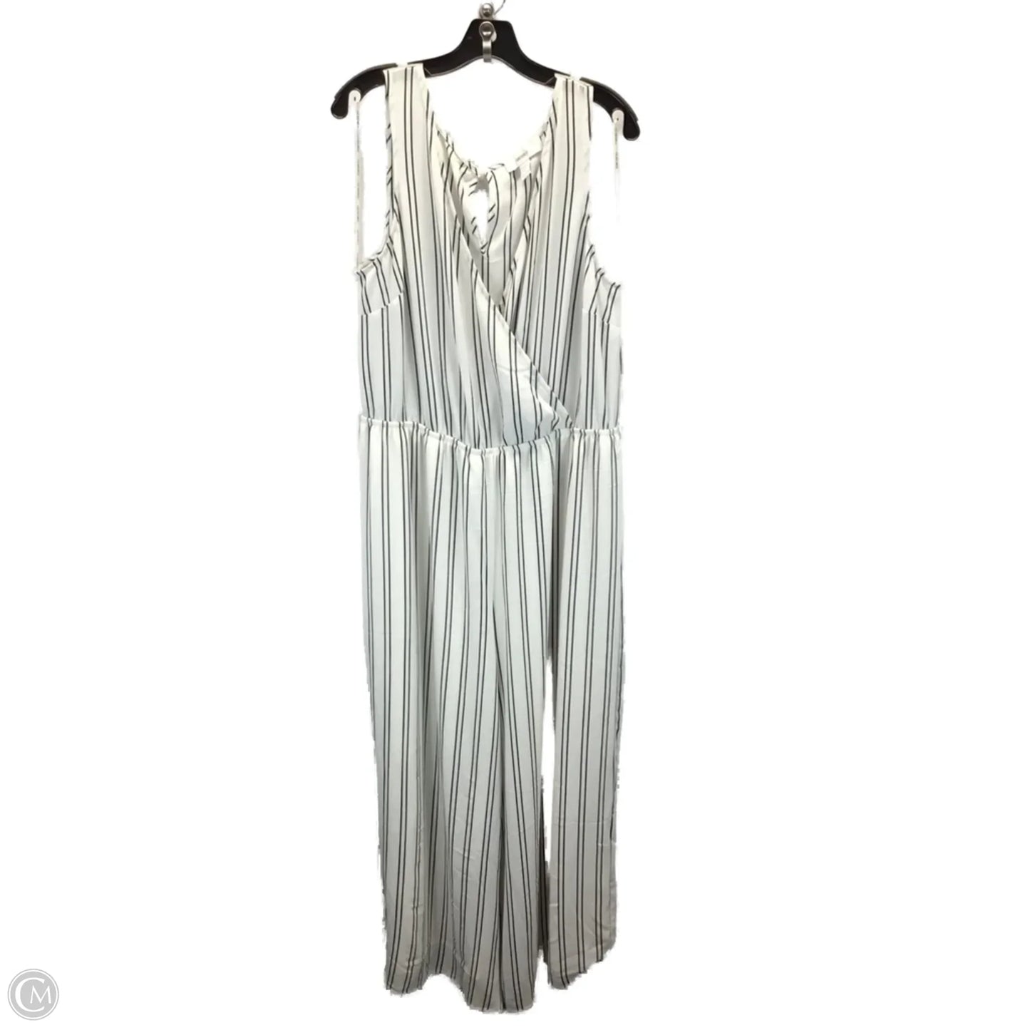 Jumpsuit By Forever 21 In Black & White, Size: 2x