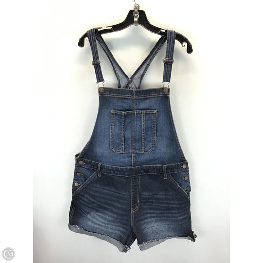 Overalls By No Boundaries In Blue Denim, Size: Xxl
