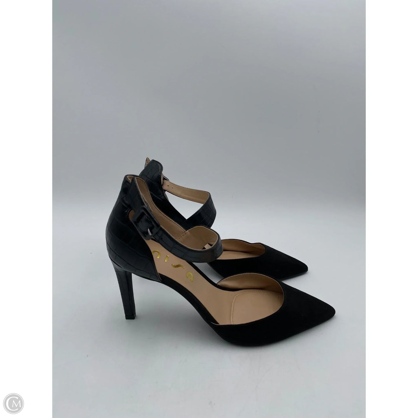 Shoes Heels Stiletto By Unisa In Black, Size: 8.5