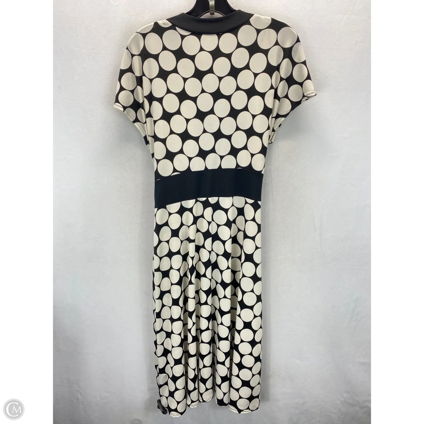 Dress Casual Midi By Dressbarn In Polkadot Pattern, Size: 10