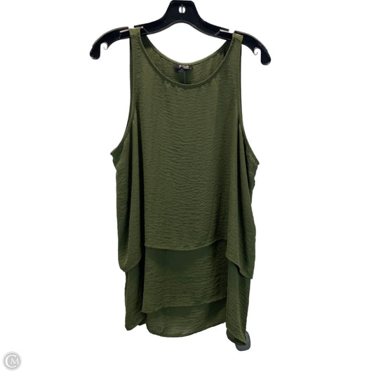 Top Short Sleeve By Ana In Green, Size: Xl