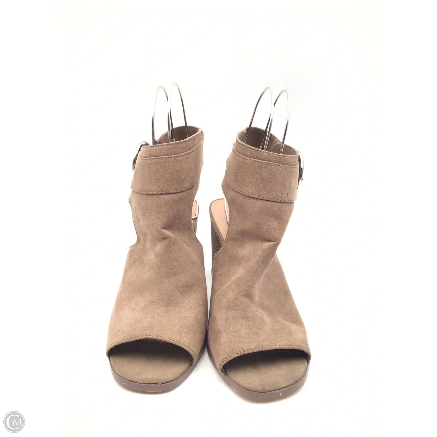 Shoes Heels Platform By Madden Girl In Brown, Size: 9.5