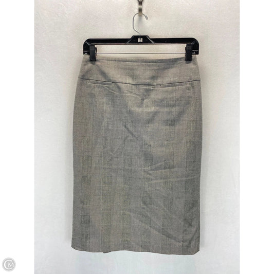 Skirt Midi By H&m In Plaid Pattern, Size: 6