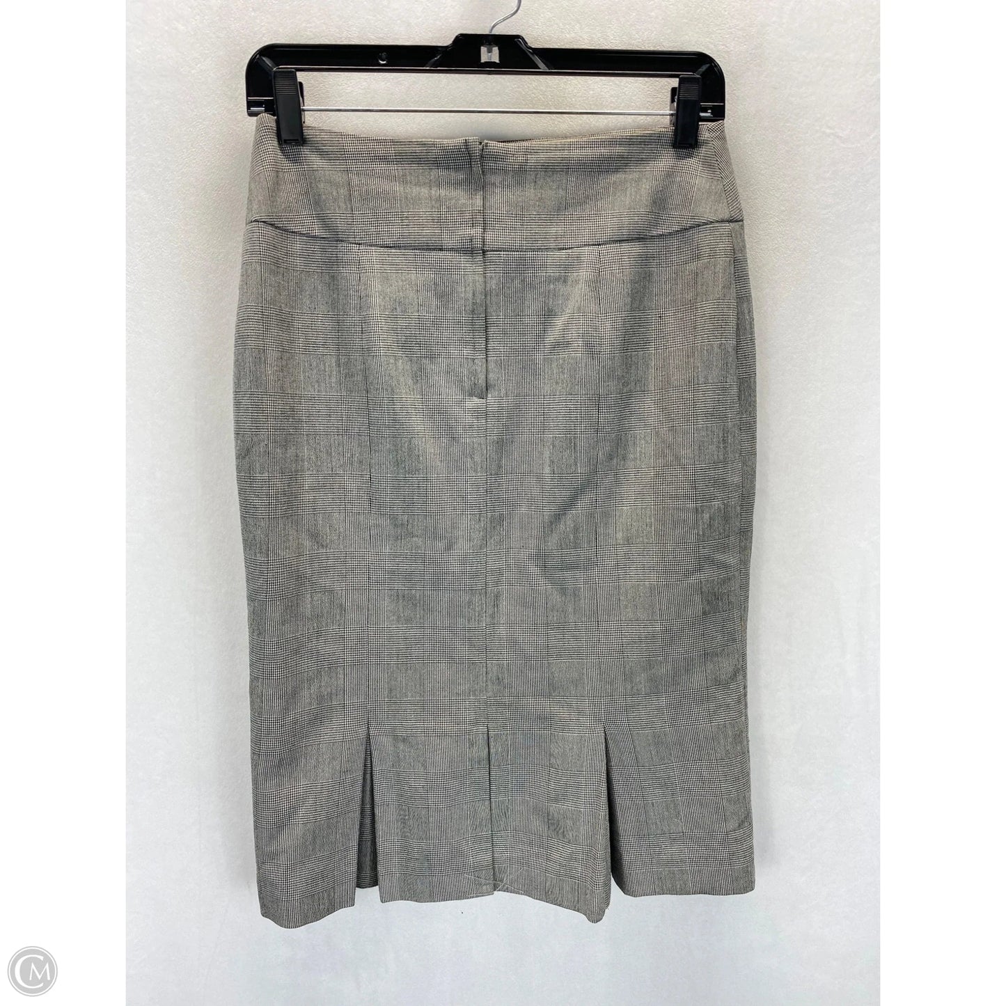 Skirt Midi By H&m In Plaid Pattern, Size: 6