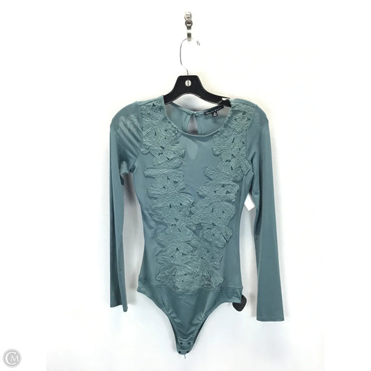 Bodysuit By Haute Monde In Green, Size: M