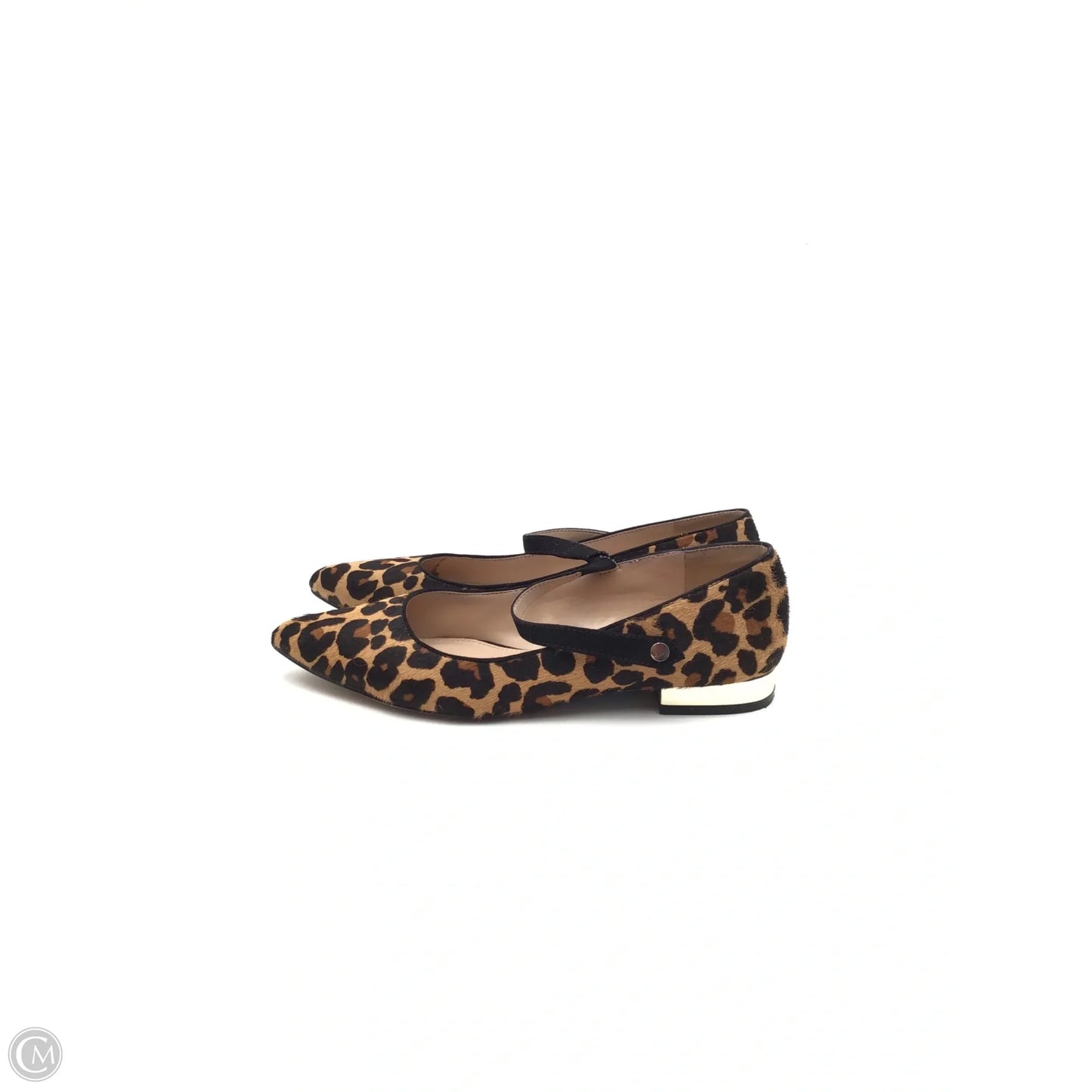 Shoes Flats By Clothes Mentor In Animal Print, Size: 7