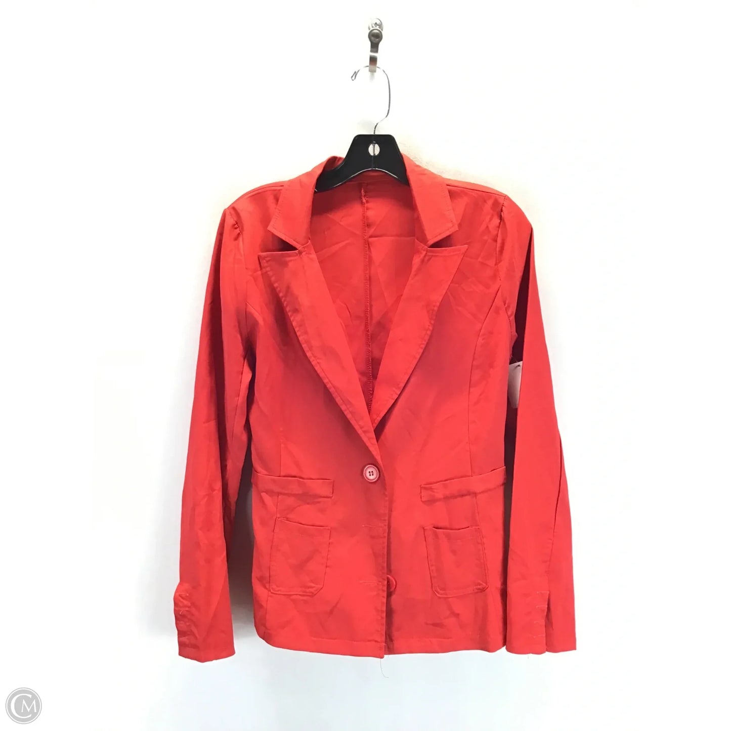 Blazer By Clothes Mentor In Red, Size: S