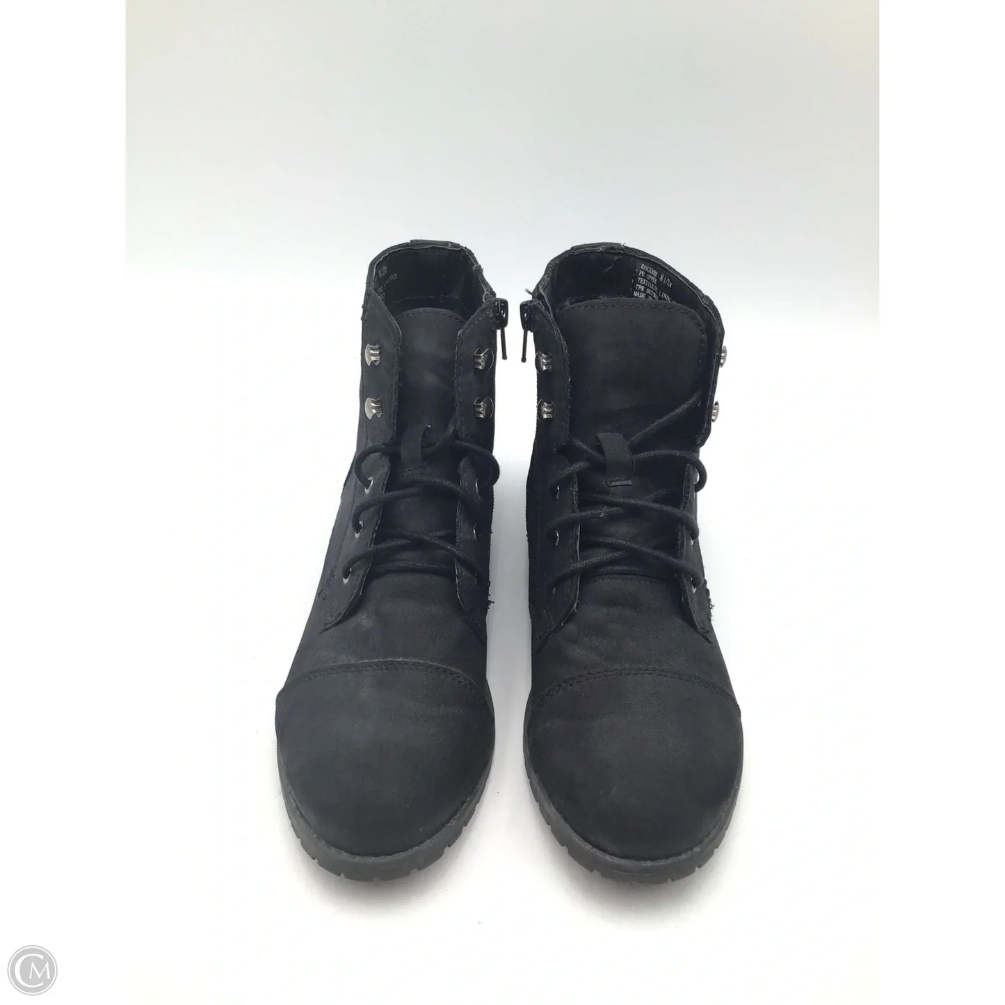 Boots Ankle Flats By Madden Girl In Black, Size: 8.5