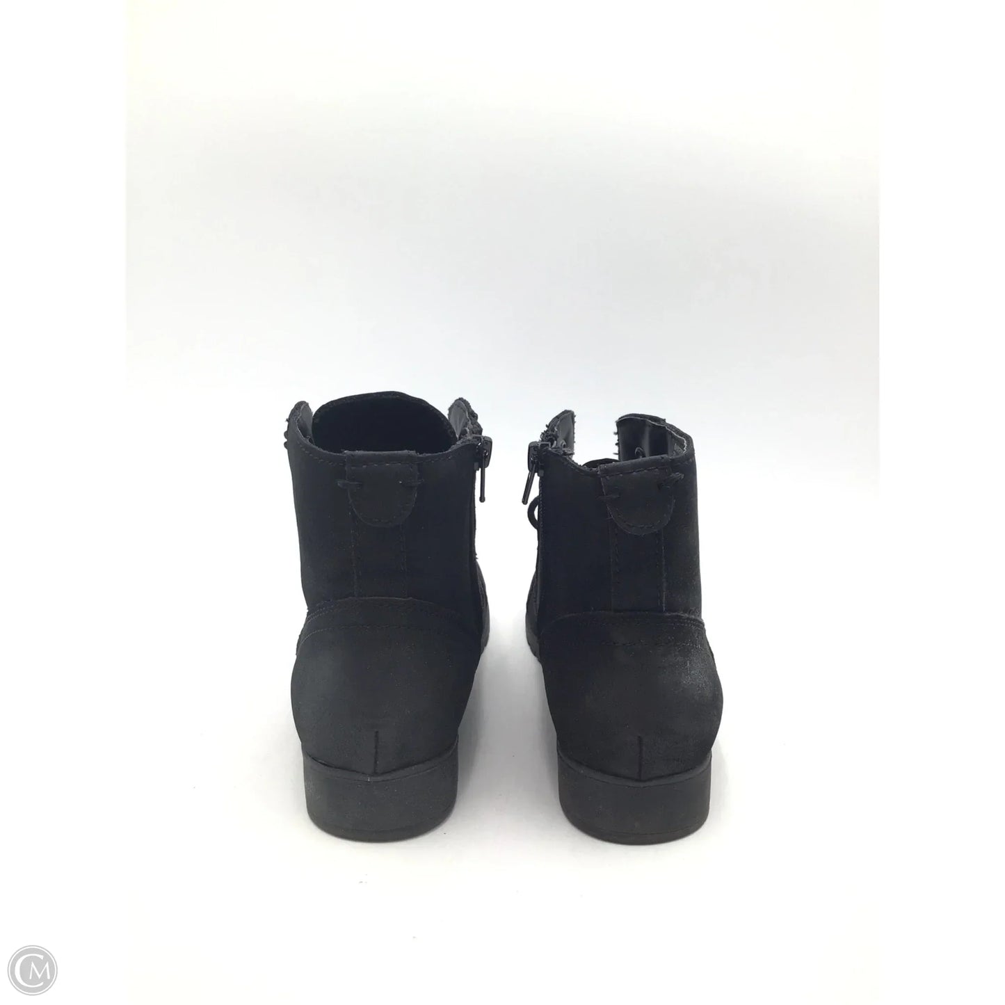 Boots Ankle Flats By Madden Girl In Black, Size: 8.5