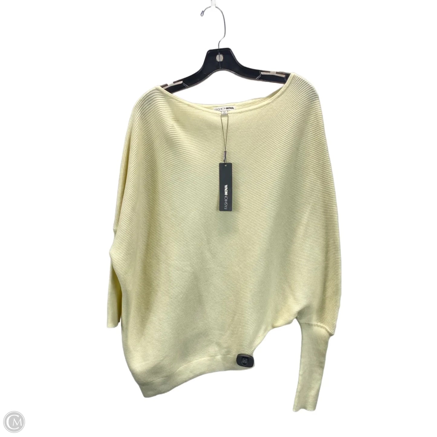 Sweater By Fashion Nova In Cream, Size: M