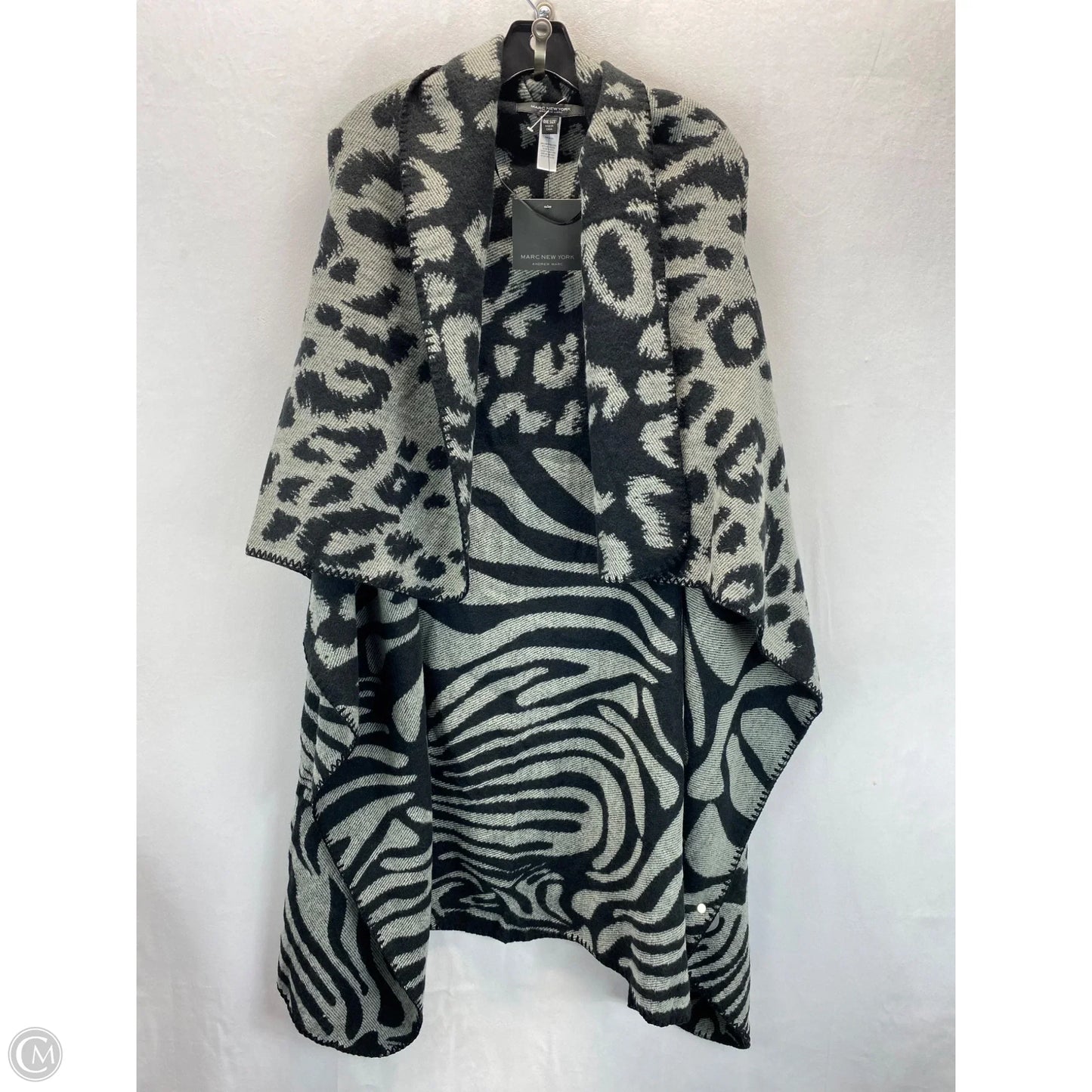 Vest Sweater By Marc New York In Black & Grey