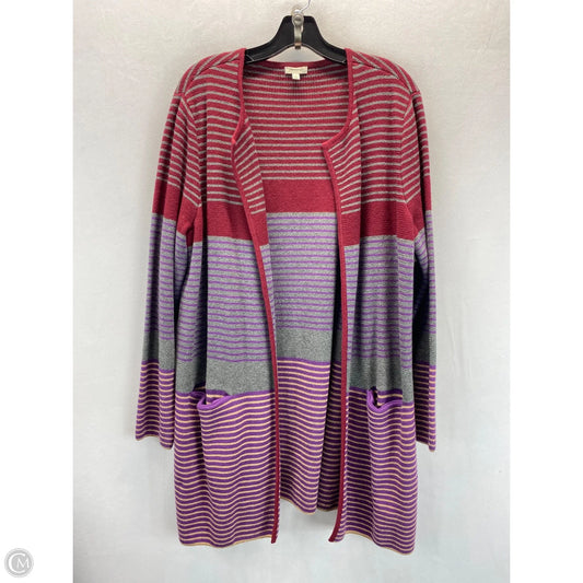 Cardigan By Talbots In Multi-colored, Size: 1x