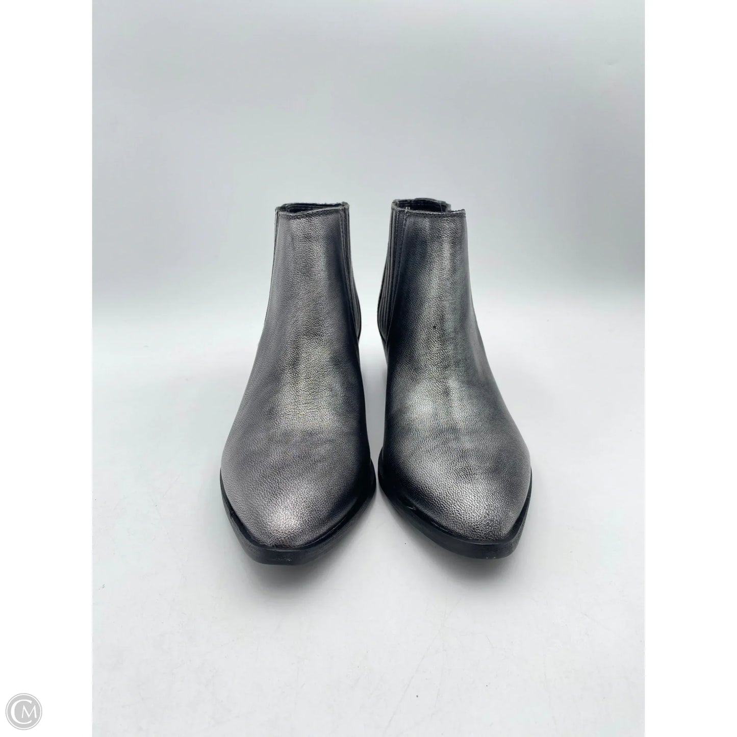 Boots Ankle Flats By Chinese Laundry In Silver, Size: 10