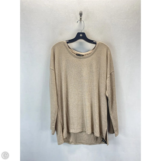 Sweater By Banana Republic In Tan, Size: L