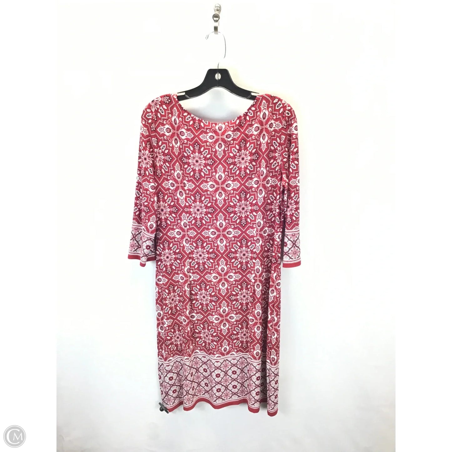 Dress Casual Midi By London Times In Multi-colored, Size: 12