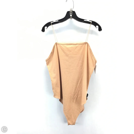 Bodysuit By Wild Fable In Tan, Size: 2x