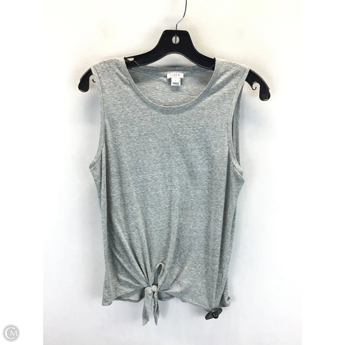 Top Sleeveless By J. Crew In Grey, Size: S