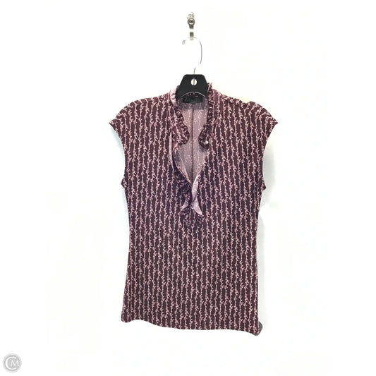 Top Sleeveless By New York And Co In Purple, Size: Xs
