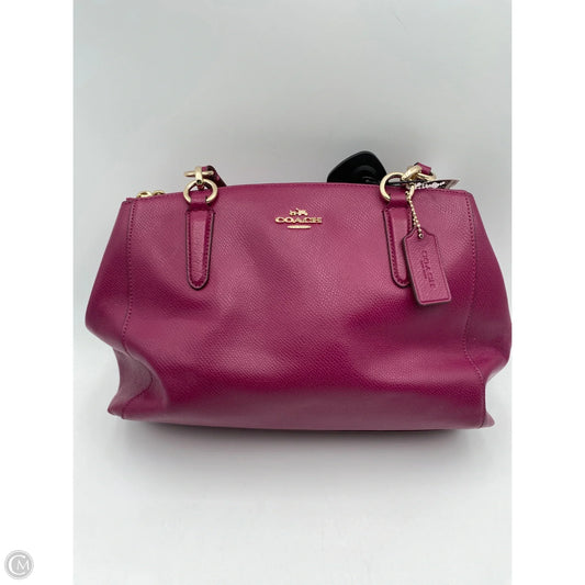 Handbag Designer By Coach, Size: Medium
