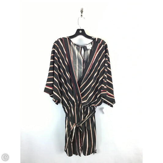 Romper By Hayden La In Black & Red, Size: 2x