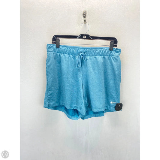 Athletic Shorts By Nike Apparel In Teal, Size: M