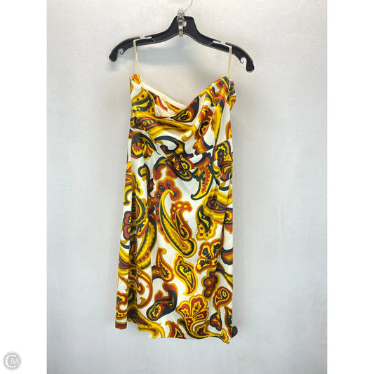 Dress Casual Midi By Banana Republic In Floral Print, Size: 10