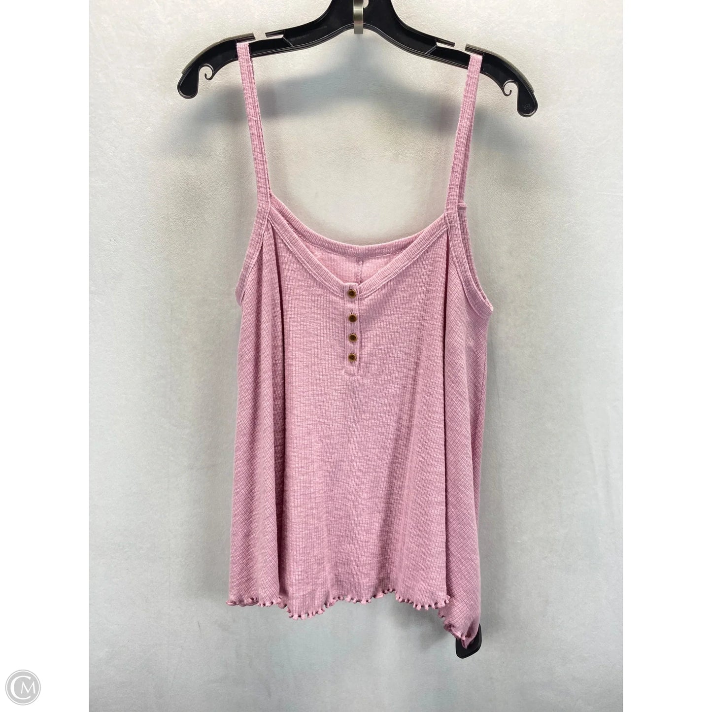 Top Sleeveless By American Eagle In Pink, Size: M