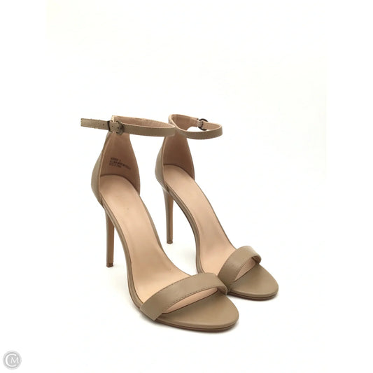 Shoes Heels Stiletto By Charlotte Russe In Tan, Size: 9