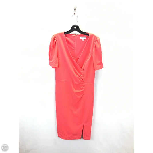 Dress Casual Midi By Shelby And Palmer In Red, Size: 12