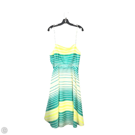 Dress Casual Midi By Tracy Reese In Blue & Green, Size: 12