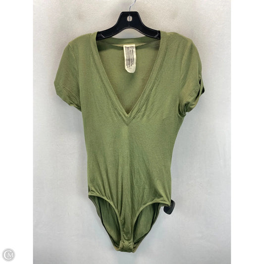 Bodysuit By Free People In Green, Size: S
