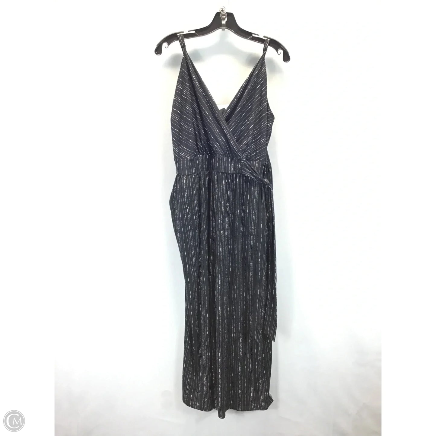 Jumpsuit By Kaleigh In Black & Gold, Size: 1x