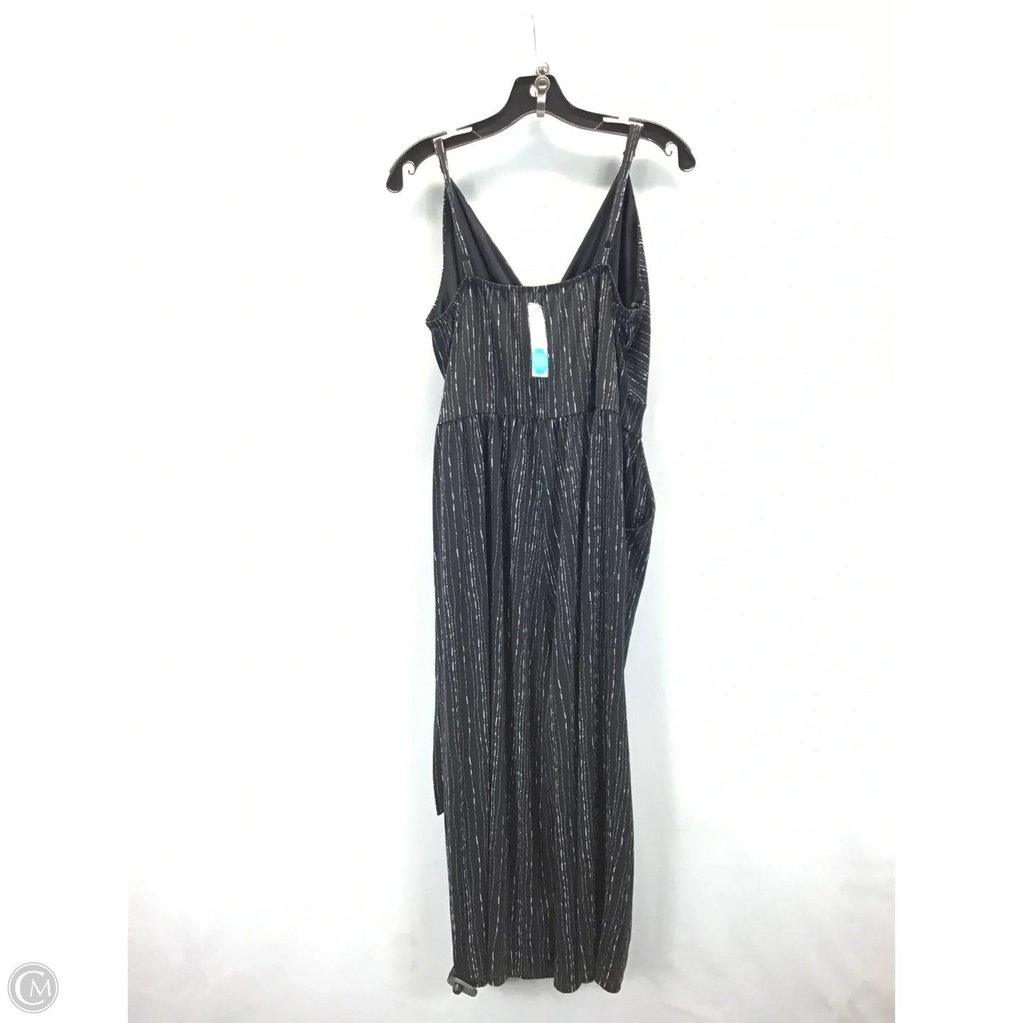Jumpsuit By Kaleigh In Black & Gold, Size: 1x