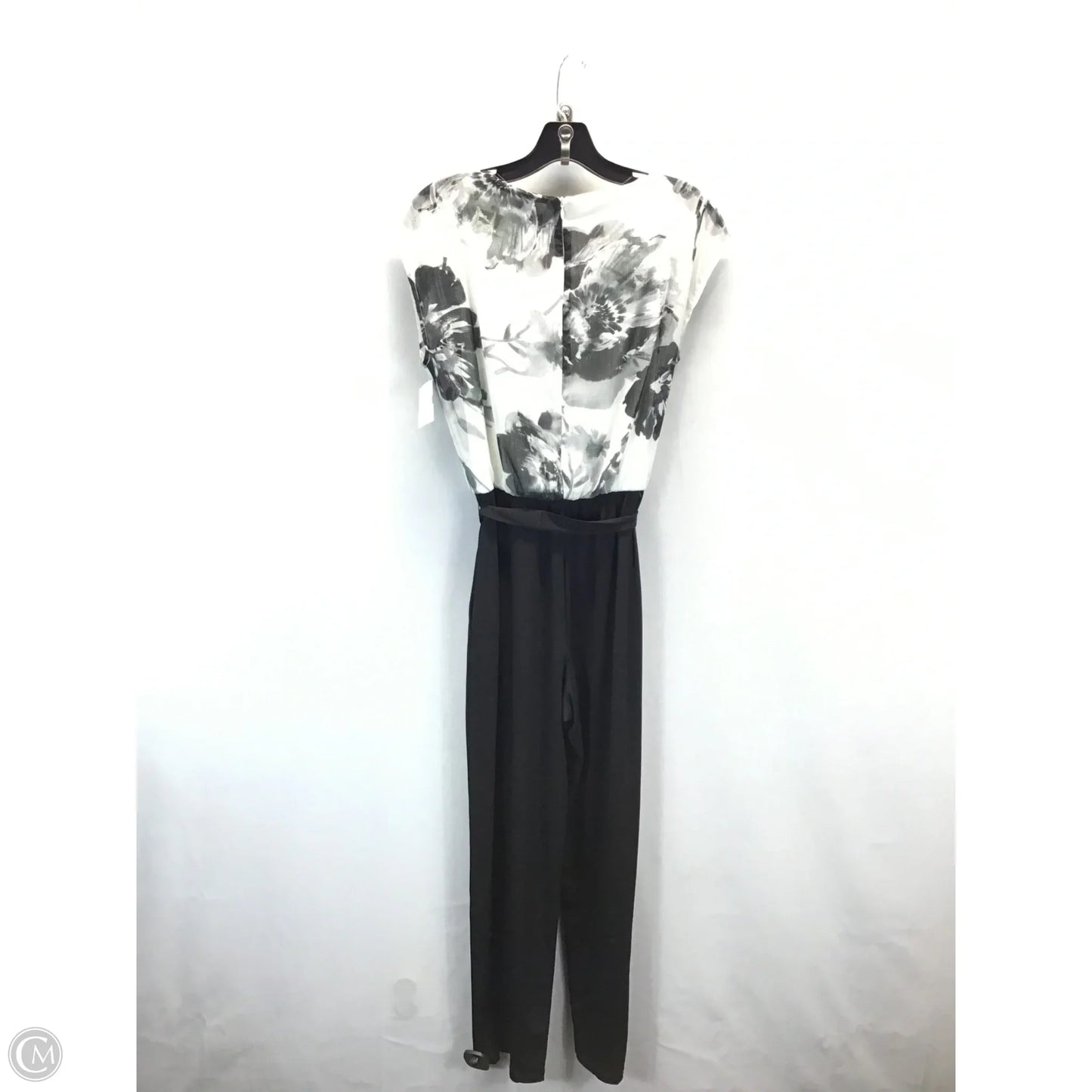 Jumpsuit By Clothes Mentor In Black & White, Size: 6