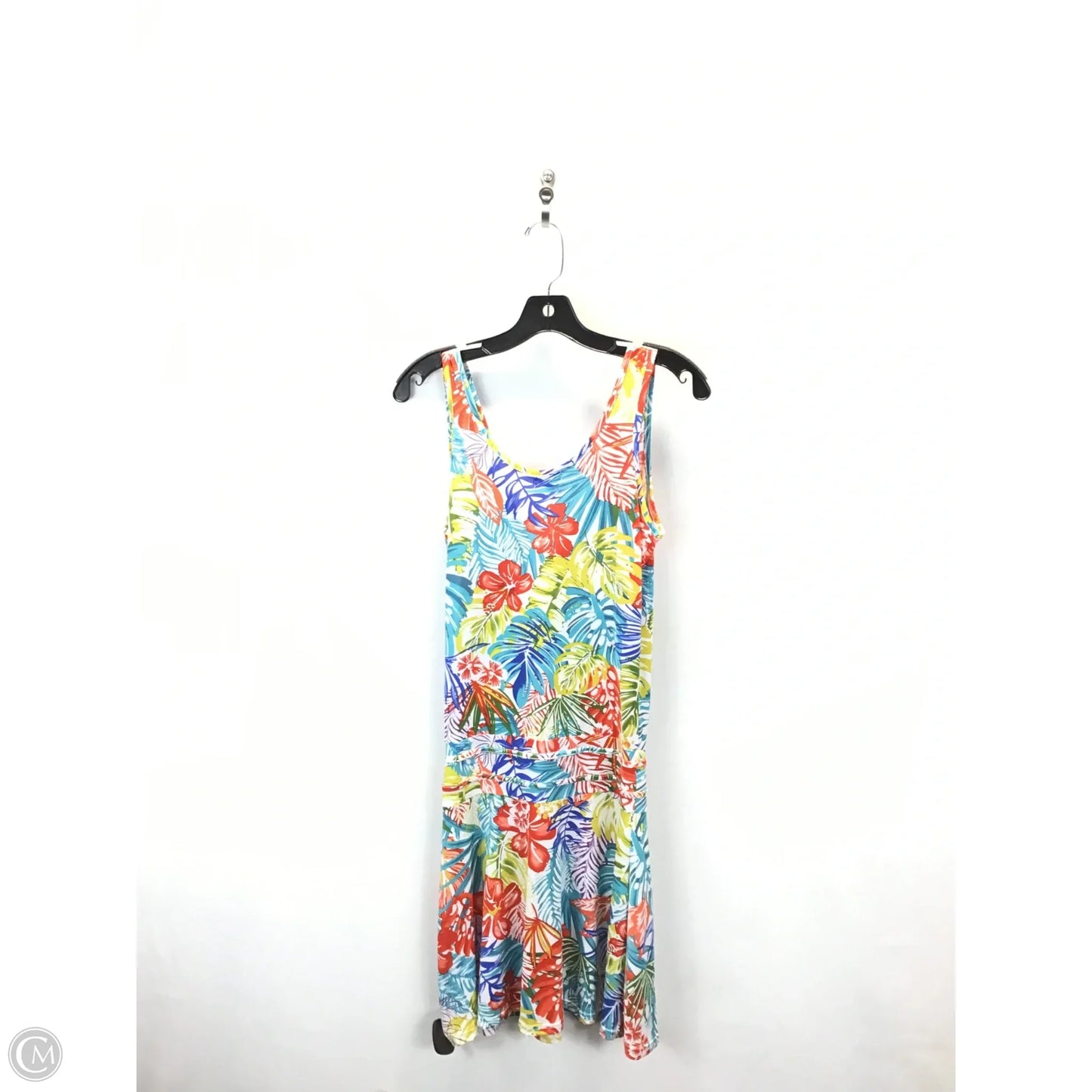 Dress Casual Midi By Clothes Mentor In Multi-colored, Size: S