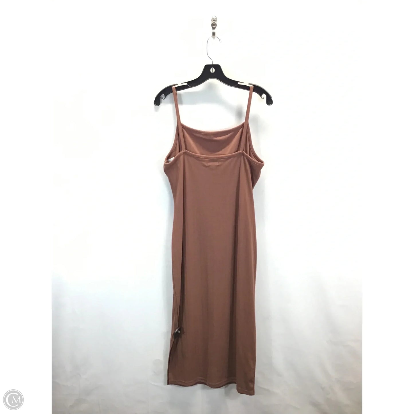Dress Casual Midi By Wild Fable In Brown, Size: Xxl