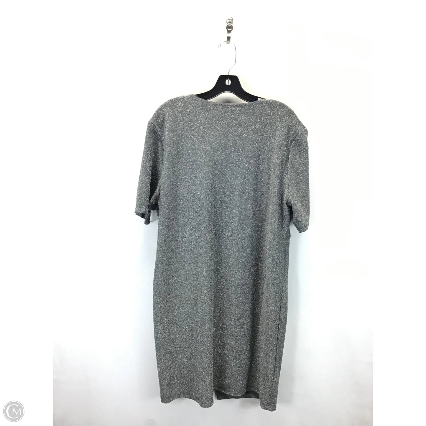 Dress Casual Midi By Serra In Silver, Size: Xl