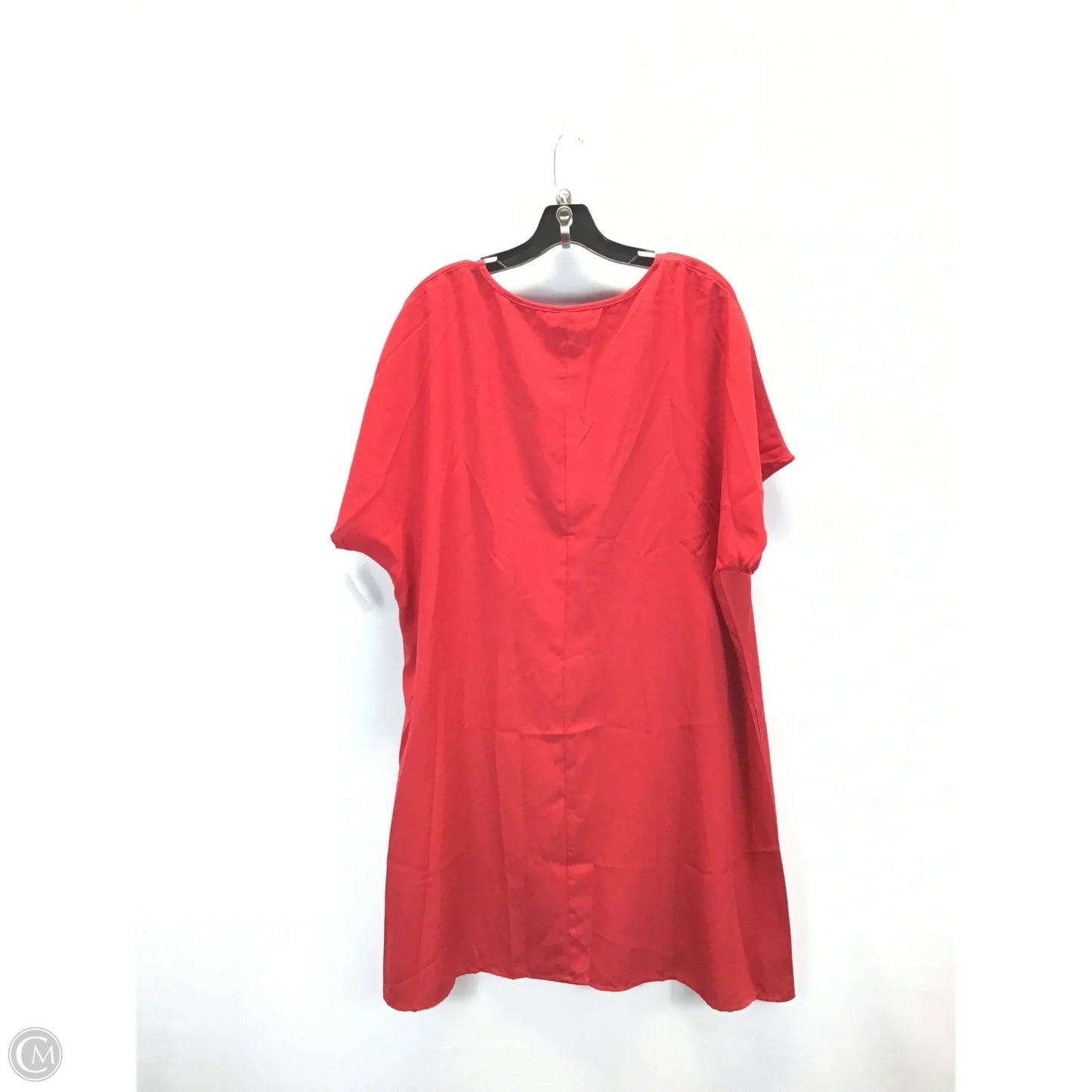 Dress Casual Midi By Clothes Mentor In Red, Size: 2x