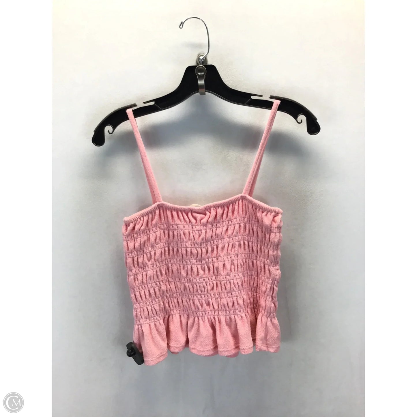 Top Sleeveless By H&m In Pink, Size: S