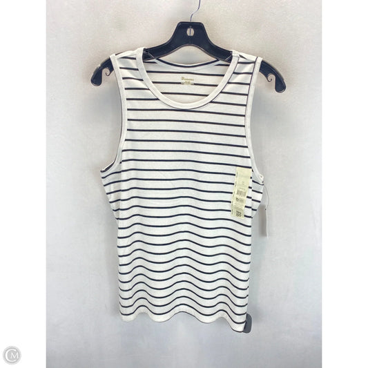 Top Sleeveless By No Boundaries In Striped Pattern, Size: Xxl