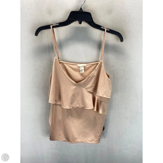 Top Sleeveless By H&m In Pink, Size: M