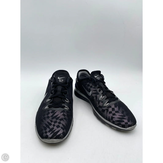 Shoes Athletic By Nike In Black & Grey, Size: 7