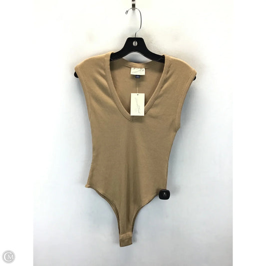 Bodysuit By Universal Thread In Tan, Size: S