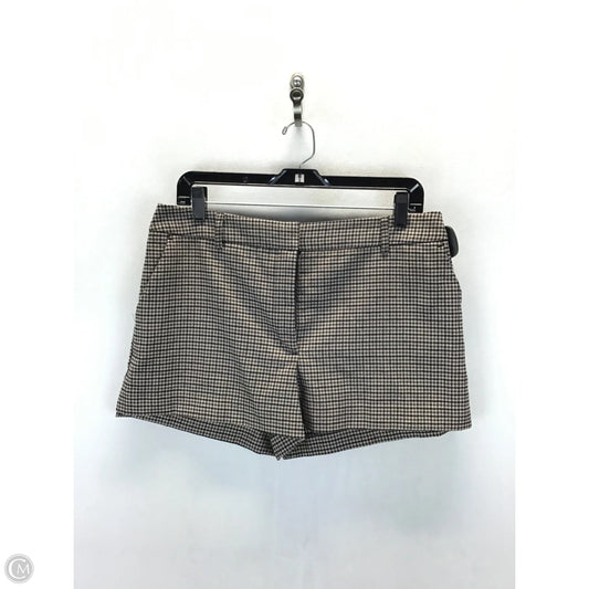 Shorts By H&m In Plaid Pattern, Size: 10
