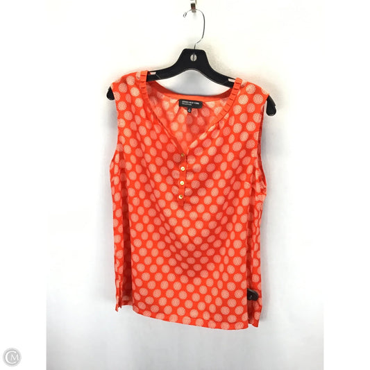 Top Sleeveless By Jones New York In Orange, Size: 12