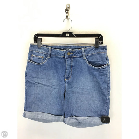 Shorts By Croft And Barrow In Blue, Size: 6