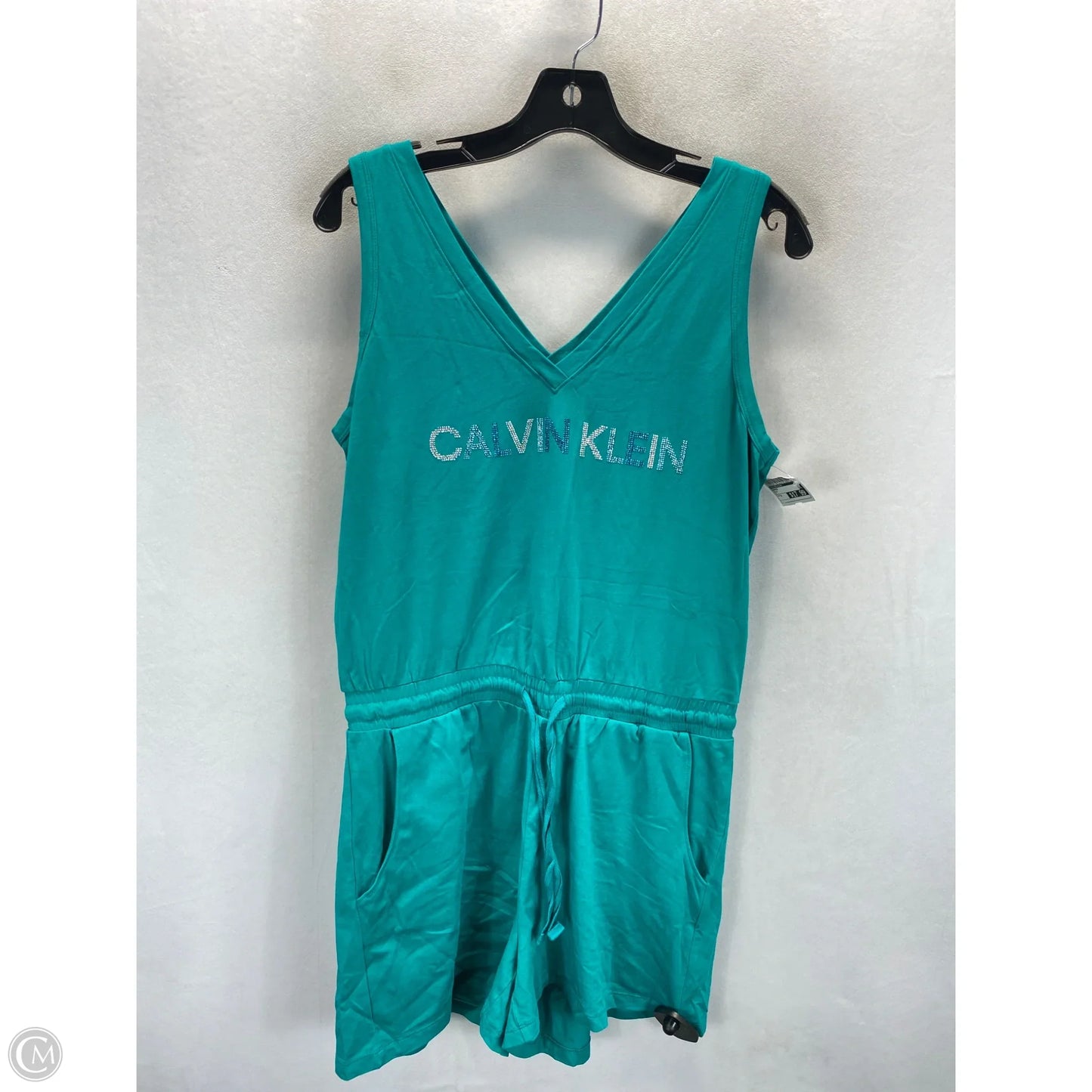 Romper By Calvin Klein In Blue, Size: M