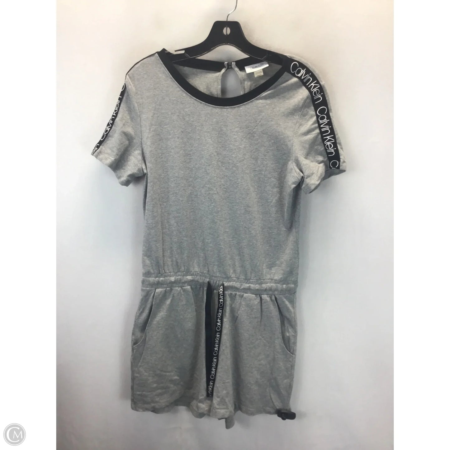 Romper By Calvin Klein In Grey, Size: M